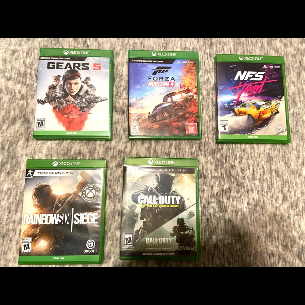 Xbox One game Lot
